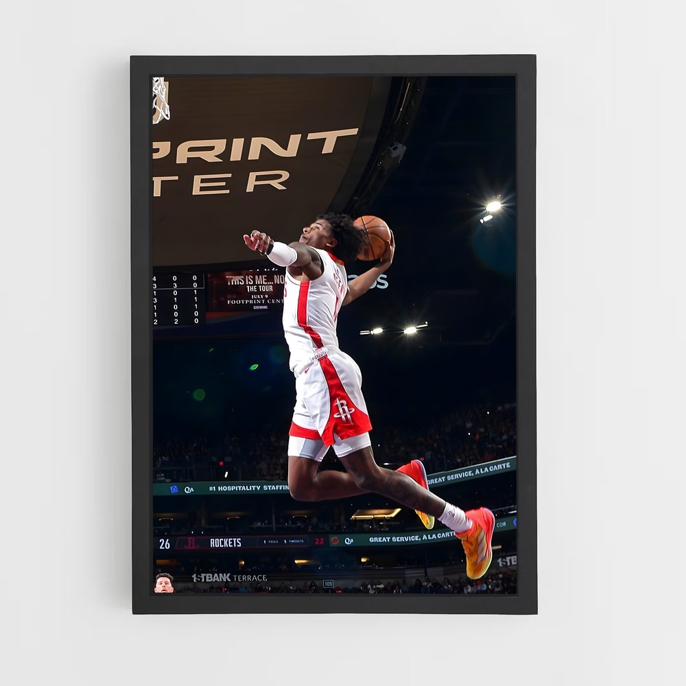 Poster Houston rockets – affiche Basketball (vue 2)
